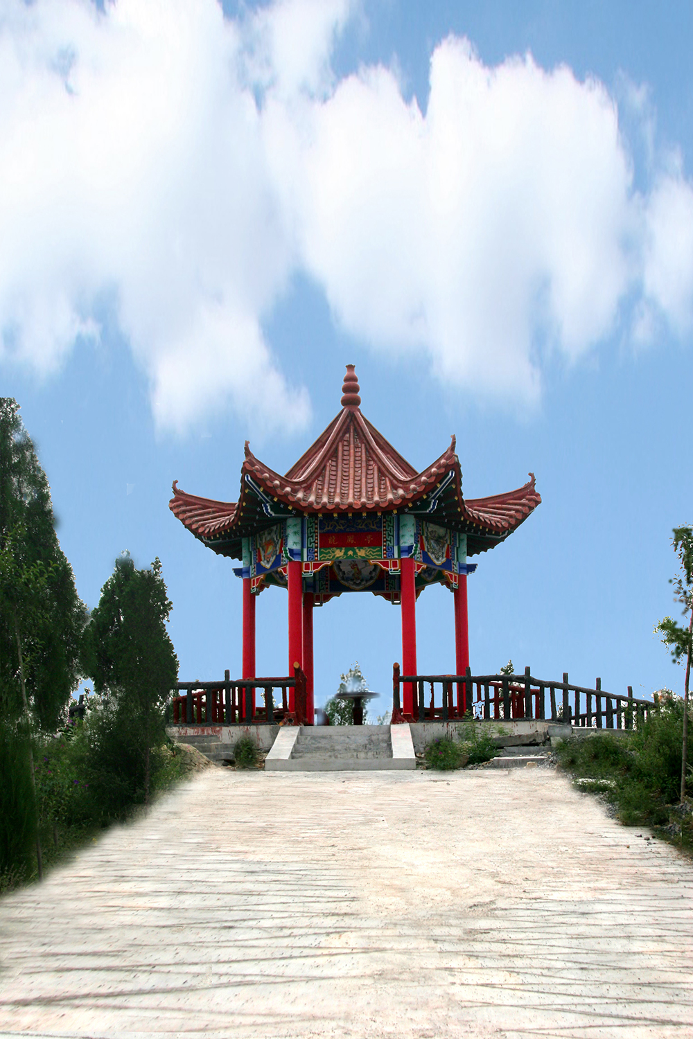 公墓环境